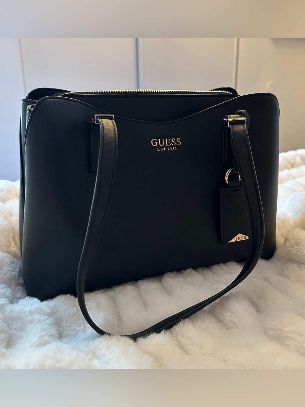 GUESS Black Tote Bag